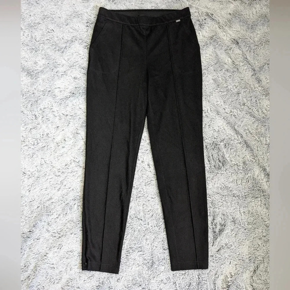 St. John Black Pants Work Office Size 6 Pockets - Picture 2 of 8